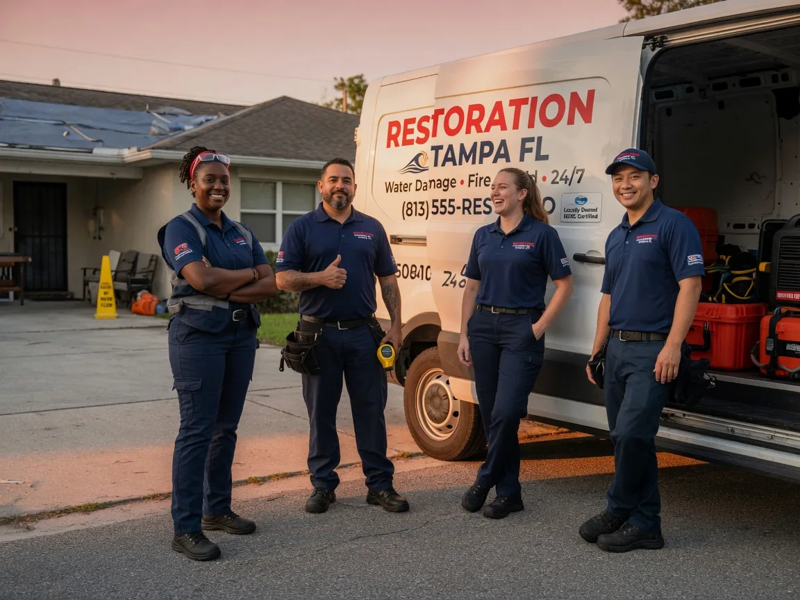 Water Damage Restoration company in West College Corner, IN
