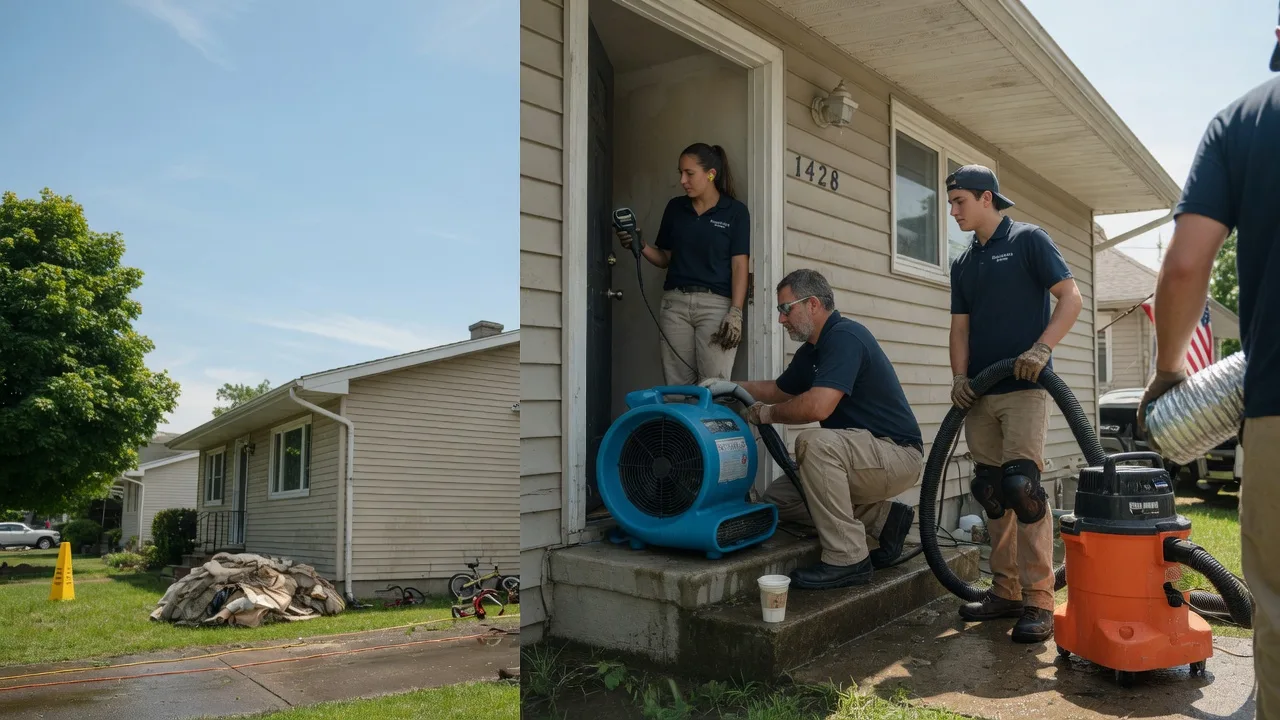 Water Damage Restoration in West College Corner, IN near me